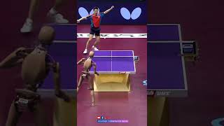 Joo Sae Huyk vs Robot Whos win tabletennis pingpong [upl. by Gensmer184]