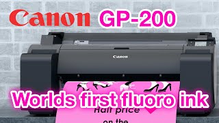 OFFICIAL Canon GP200300 Fluorescent Printer Launch Video [upl. by Assille]