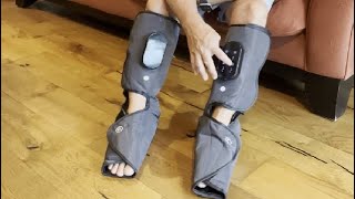 Medcursor Cordless Foot and Leg Massager for Circulation and Pain Relief after Exercise Review [upl. by Noelani]