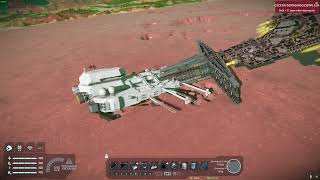 Hangares y pruebitas  Space engineers [upl. by Fillander977]