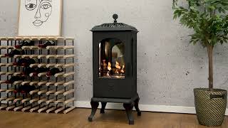 Westbo of Sweden Victoria Bioethanol Fireplace [upl. by Lakym]