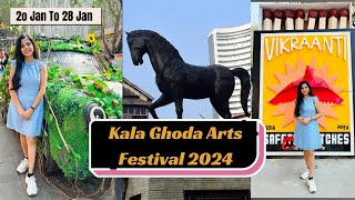 KALA GHODA ARTS FESTIVAL 2024  Indias Biggest Street Art Festival  Chhayas Super Kitchen [upl. by Manon]