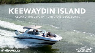 Experience Keewaydin in Naples FL on a 2690 Hurricane Deck Boat  Boat House of Naples New Dealer [upl. by Scriven]