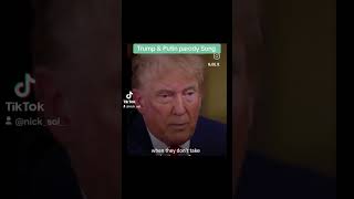 Trump amp Putin cover quotit wasnt mequot song by Shaggy funny [upl. by Artema]