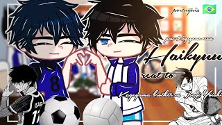 Past Kageyama team react to Kageyama Brother as Isagi Yoichi Gacha Club  • anime spoiler • 🇧🇷 [upl. by Lorinda496]