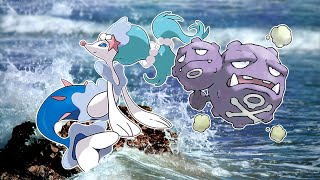 PRIMARINA on a WEEZING team in REGULATION F  Pokemon Scarlet and Violet Double Battles [upl. by Jessica310]