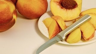 How To Blanch Peaches  How to Peel a Peach  RadaCutlerycom [upl. by Loftis]