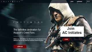 Assassins Creed Initiatesconnect your games AC2 AC Brotherhood AC RevelationsAC3AC4 Black Flag [upl. by Yllehs581]