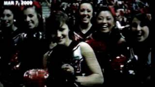 San Diego State Cheerleaders on CBS College Sports [upl. by Dadelos]