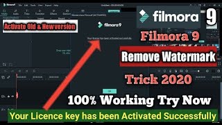 Filmora watermark remove and Unlocking featuresKey Activation For free [upl. by Ahsaeym]