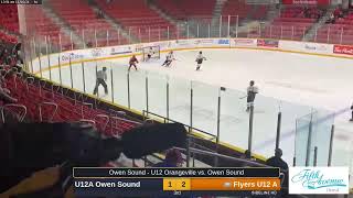 Owen Sound  U12 Orangeville vs Owen Sound [upl. by Llerrot]