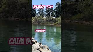 Blue pool Bermagui calmdown music shorts summer nature [upl. by Lounge]