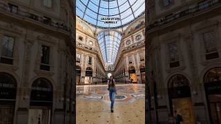 Galleria Vittorio Emanuele ll duomo milan leizlwalk leizlinMilan [upl. by Ellenhoj]