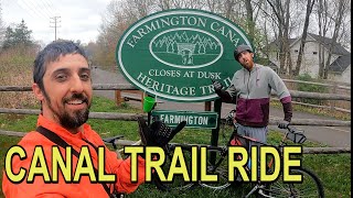 20 MILES  Farmington Canal Heritage Trail [upl. by Aihsyla760]