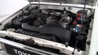 1987 Toyota Land Cruiser BJ74 LX  13BT Engine [upl. by Nirro632]