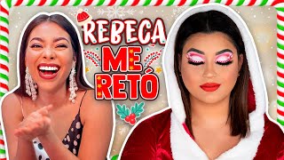 ME RETARON HACER UN MAQUILLAJE DE NAVIDAD RebecaMendiola [upl. by Aruon]