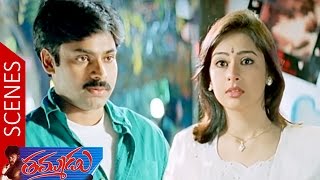 Pawan Kalyan Shocks Preeti Jhangiani  Thammudu Telugu Movie Scenes  Aditi Gowitrikar  Ali [upl. by Sharp]