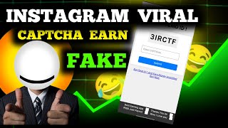 captcha earn trading in Instagram  instagram captcha earn fake or real [upl. by Serg886]