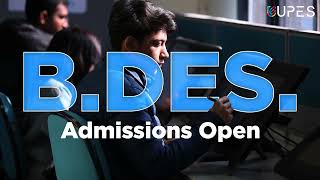 Enrol Now for BDes Admissions 2025 BDes Course Details Entrance Exam Scholarships  UPES [upl. by Mcnair]