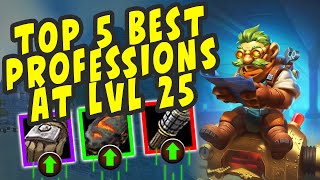 Top 5 BEST Professions at Level 25 in Season of Discovery [upl. by Aij544]