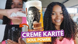 CREME KARITÉ Shea Butter cream  SOUL POWER [upl. by Arracat]