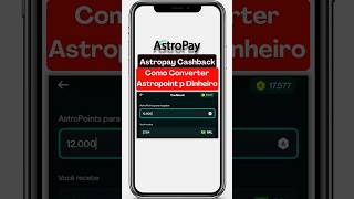 ASTROPAY ESTRATEGIA CASHBACK  COMO TROCAR ASTROPOINTS p DINHEIRO  RECARGAPAY  NUBANK ULTRAVIOLETA [upl. by Anelat142]