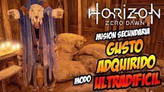 HORIZON ZERO DAWN  MISION SECUNDARIA  GUSTO ADQUIRIDO  MODO ULTRA DIFICIL [upl. by Hephzipah684]