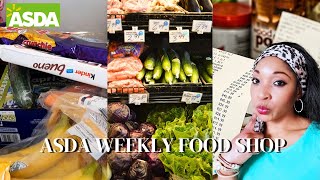 FAMILY WEEKLY FOOD SHOP  ASDA GROCERY HAUL  Grocery Shopping [upl. by Bound578]