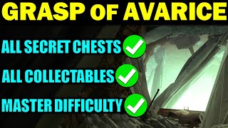 Destiny 2 ULTIMATE Grasp of Avarice Dungeon Guide  All Chests amp Collectables [upl. by Flore]