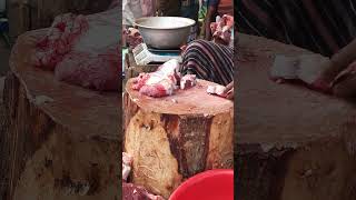 How to cut meat amazing meatcutting skills butcher cuttings beef by sharper knife meatcutting knife [upl. by Marianne]