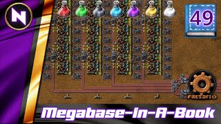 EXPLOSIVE FACTORY  49  Factorio MegabaseInABook Lets Play [upl. by Sumerlin]