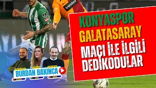 Galatasaray Konyaspor maçı hakkında inanılmaz dedikodular [upl. by Crandell]