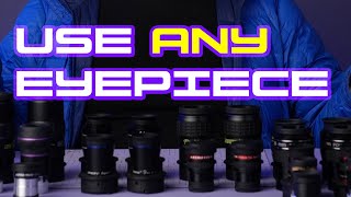 How to make any eyepiece work in binocular telescopes [upl. by Noitsirhc229]