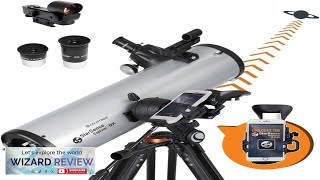 CELESTRON StarSense Explorer DX 130AZ Smartphone AppEnabled Telescope – Works Review [upl. by Tiler379]