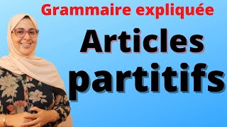 Grammaire leçon 5 les articles partitifs [upl. by Bab]