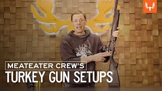 The MeatEater Crews Turkey Gun Setups [upl. by Dearden]