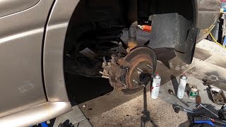 2001 Buick Lesabre Rear Brake Pads Replacement [upl. by Joanna745]