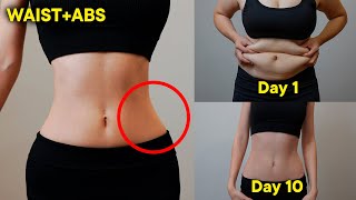 Exercises for the WAISTABS Do this every day to make your waist thin Get beautiful abs at home [upl. by Bois]