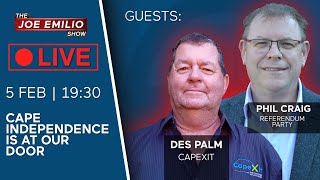 Unveiling the Cape A Candid Conversation on Independence with Phil Craig and Des Palm [upl. by Sire]