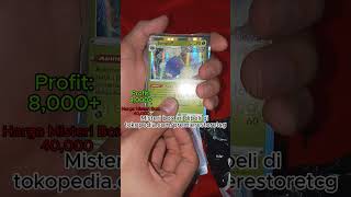 ASMR BUKA MISTERI BOX POKEMON pokemon pokemontcg pokemoncards kartupokemonindonesia [upl. by Zigmund]