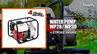 WP20  WP 30 WATER PUMP MACHINE in India  Petrol Engine Water Pump  Really Agritech [upl. by Aikmat]