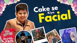 BIRTHDAY VLOG 2024😎🥂🎂 Cake se facial krdiya😭 AK VLOGS [upl. by Aliuqa268]