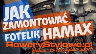 Hamax Siesta  instrukcja montażu fotelika rowerowego dla dziecka [upl. by Koran]