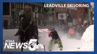 Leadville Skijoring [upl. by Eniad586]