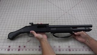 Pimping out a Mossberg 590 Shockwave [upl. by Nolrev845]