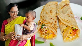 Paneer Tikka Frankie  Brindaம் மாப்பிள்ளையும் Bigg Bossகு போயிருக்காங்க  Aathiran Morning Breakfas [upl. by Jez]