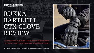 Rukka Bartlett GTX glove review [upl. by Giess]