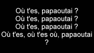 Stromae  Papaoutai Lyrics [upl. by Ylrae]