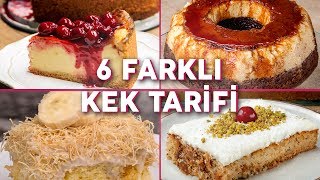 quotDaha Önce Kek Yememişimquot Dedirtecek 6 Farklı Kek Tarifi  Kek Tarifleri  Yemekcom [upl. by Samoht]