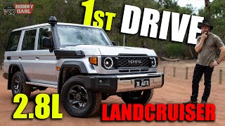 2024 Landcruiser 70 series 1st drive review [upl. by Grassi]